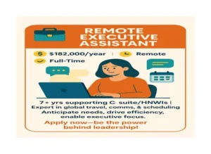 Remote Executive Assistant for High Net-Worth Individuals