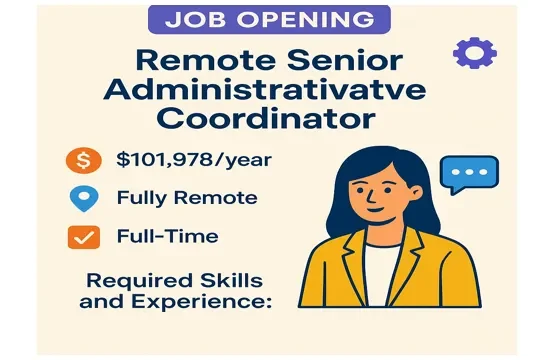 remote-senior-administrative-coordinator-jobs
