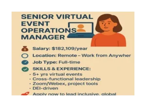 Senior Virtual Event Operations Manager