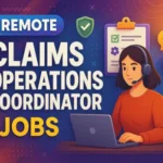 Remote Claims Operations Coordinator