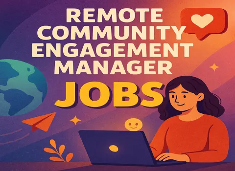 Remote-Community-Engagement-Manager -Jobs