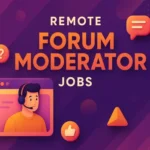 Remote Forum Moderator