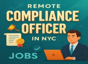 Remote Compliance Officer in NYC