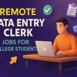 Remote Data Entry Clerk Jobs For College Students