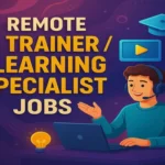 Remote IT Trainer / eLearning Specialist