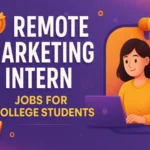 Remote Marketing Intern Jobs For College Students