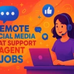 Remote Social Media Chat Support Agent