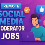 Remote Social Media Moderator