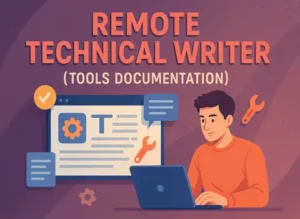 remote-technical-writer-job-tools-documentation