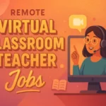 Remote Virtual Classroom Teacher