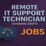 Remote IT Support Technician (Evening Shift)