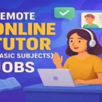 Remote Online Tutor (Basic Subjects)