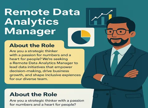 Remote Data Analytics Manager
