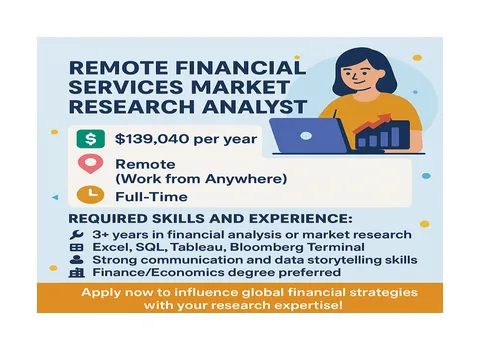Remote Financial Services Market Research Analyst