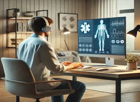Remote Emergency Room Transcriptionist