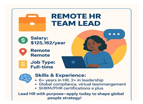 Remote HR Team Lead