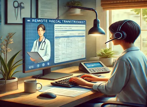 Remote Hospital Transcriptionist