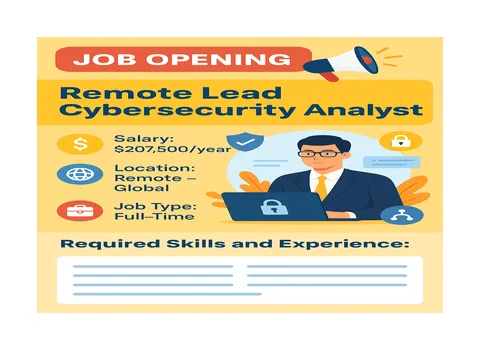 Remote Lead Cybersecurity Analyst