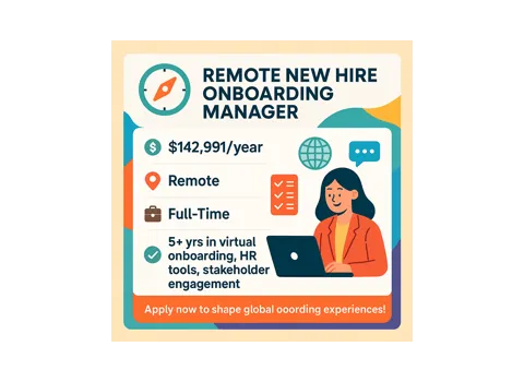 Remote New Hire Onboarding Manager