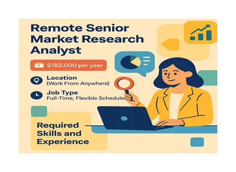Remote Senior Market Research Analyst