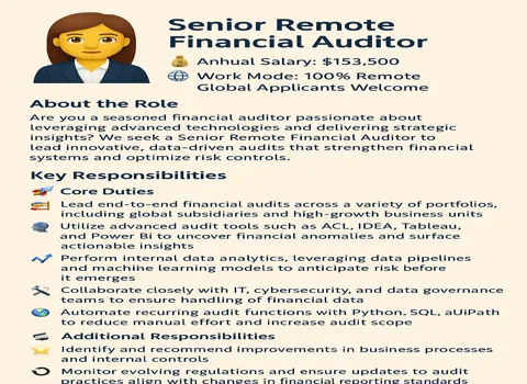 Senior Remote Financial Auditor