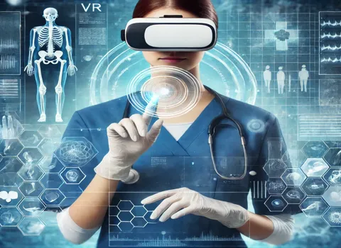 Telehealth Virtual Reality (VR) Nurse