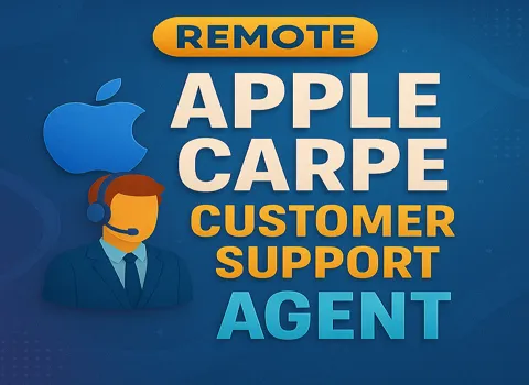 Remote AppleCare Customer Support Agent