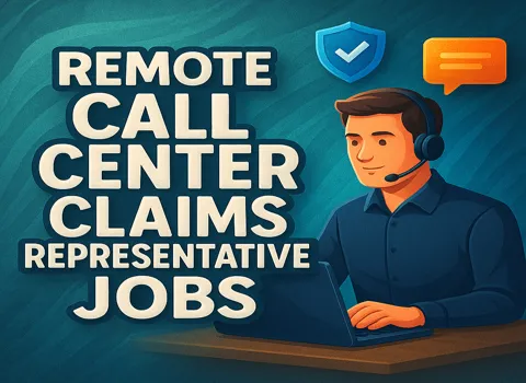 Remote Call Center Claims Representative