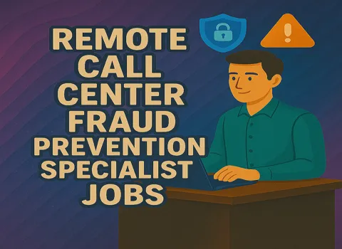 Remote Call Center Fraud Prevention Specialist