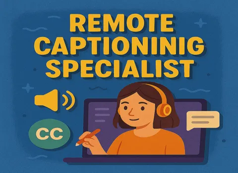 Remote Captioning Specialist