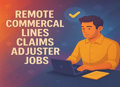 Remote Commercial Lines Claims Adjuster