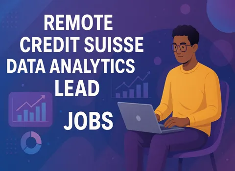 Remote Credit Suisse Data Analytics Lead