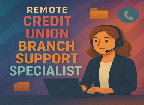 Remote Credit Union Branch Support Specialist