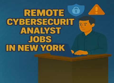 Remote Cybersecurity Analyst in New York