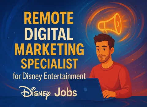 Remote Digital Marketing Specialist for Disney Entertainment