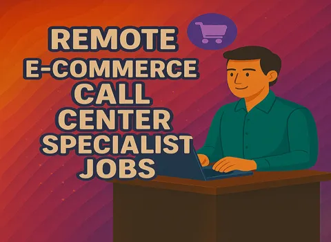 Remote E-commerce Call Center Agent