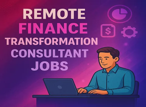 Remote Finance Transformation Consultant