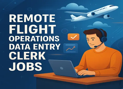 Remote Flight Operations Data Entry Clerk