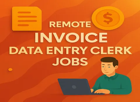 Remote Invoice Data Entry Clerk