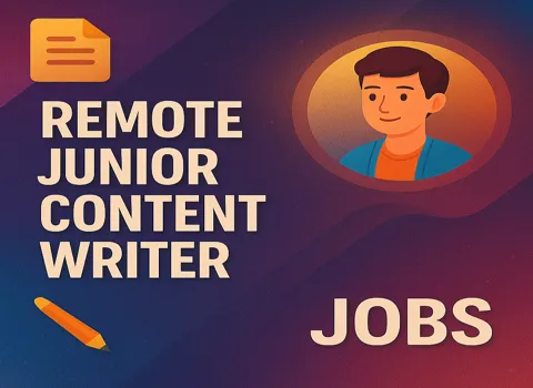 Remote Junior Content Writer