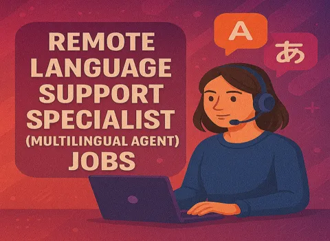 Remote Language Support Specialist (Multilingual Agent)
