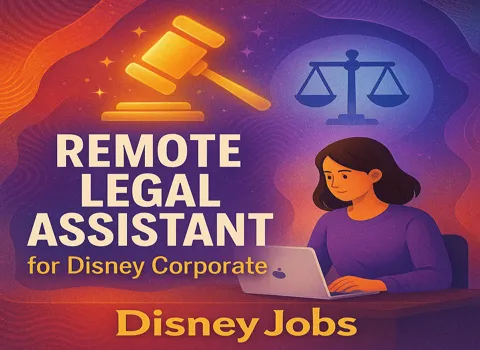 Remote Legal Assistant for Disney Corporate