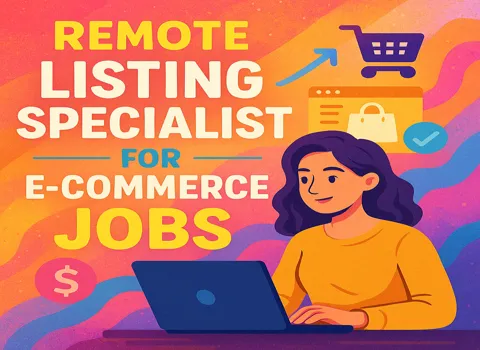 Remote Listing Specialist for E-commerce