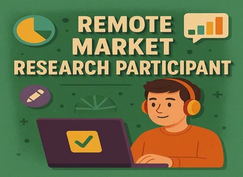 Remote Market Research Participant
