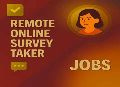 Remote Online Survey Taker