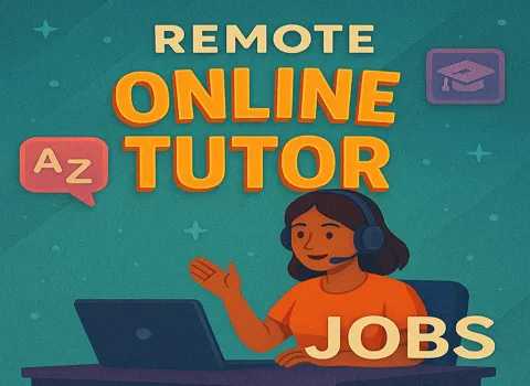 Remote Online Tutor (basic subjects or conversational English)