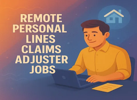 Remote Personal Lines Claims Adjuster