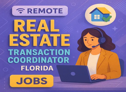 Remote Real Estate Transaction Coordinator Florida