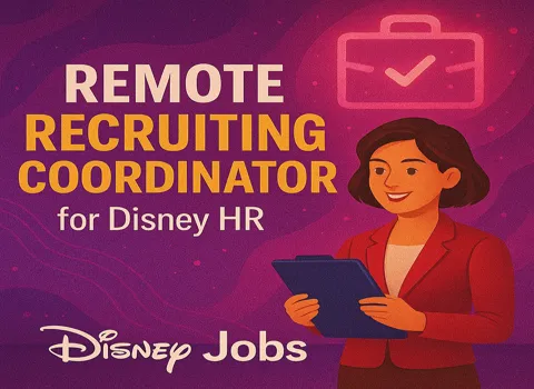 Remote Recruiting Coordinator for Disney HR