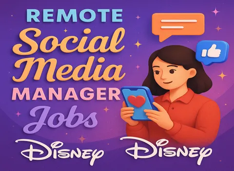 Remote Social Media Manager for Disney